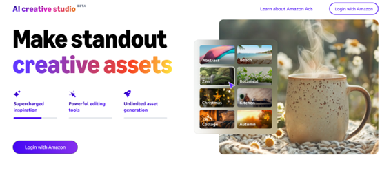 AIクリエイティブスタジオのスクリーンショット