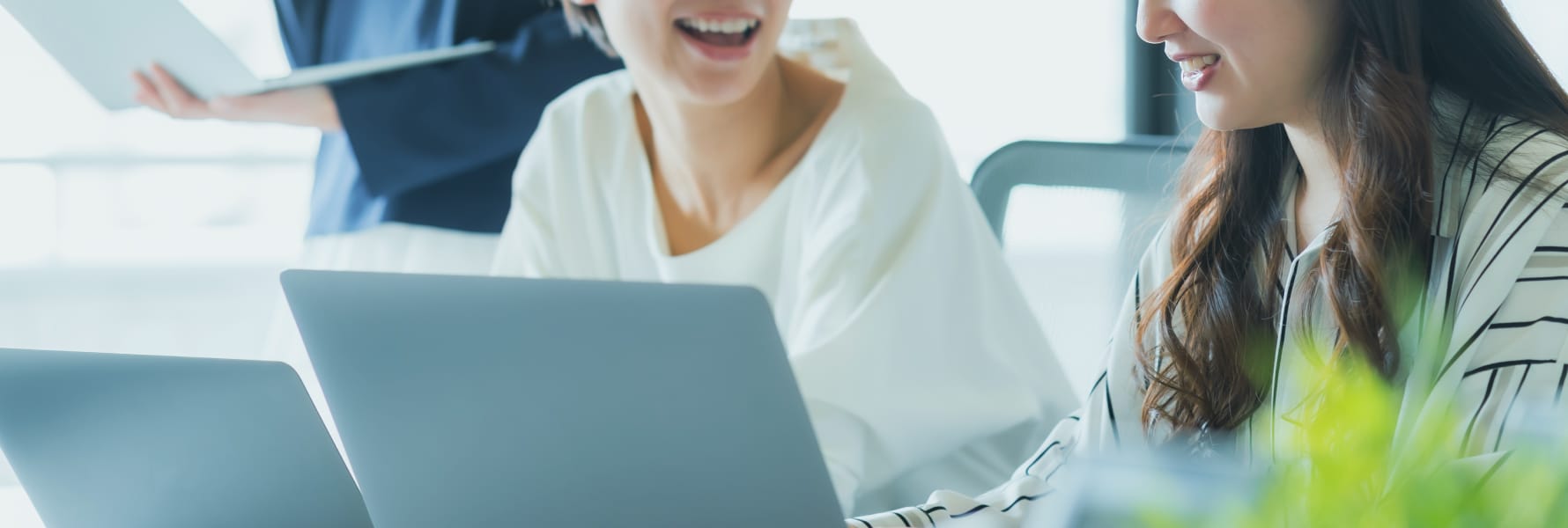 ⼥性社員のサポート