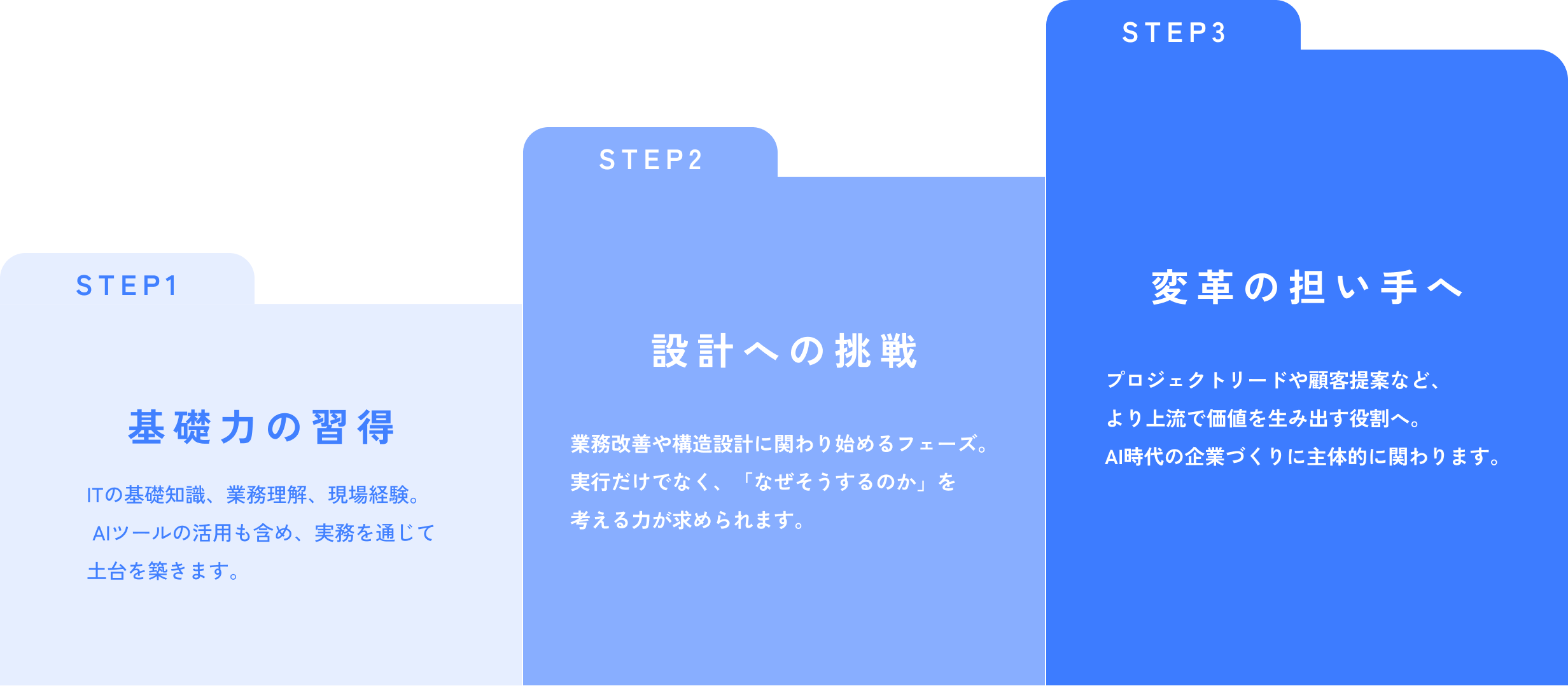 STEPで見る成長モデル
