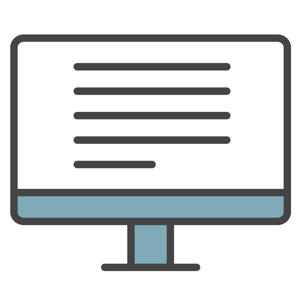 データ入力のアイコン