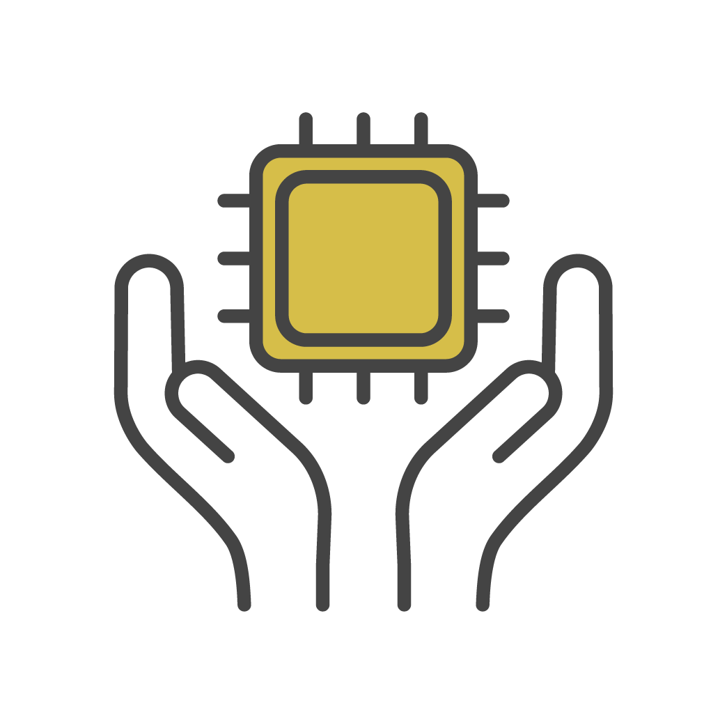 受け入れ確認のアイコン