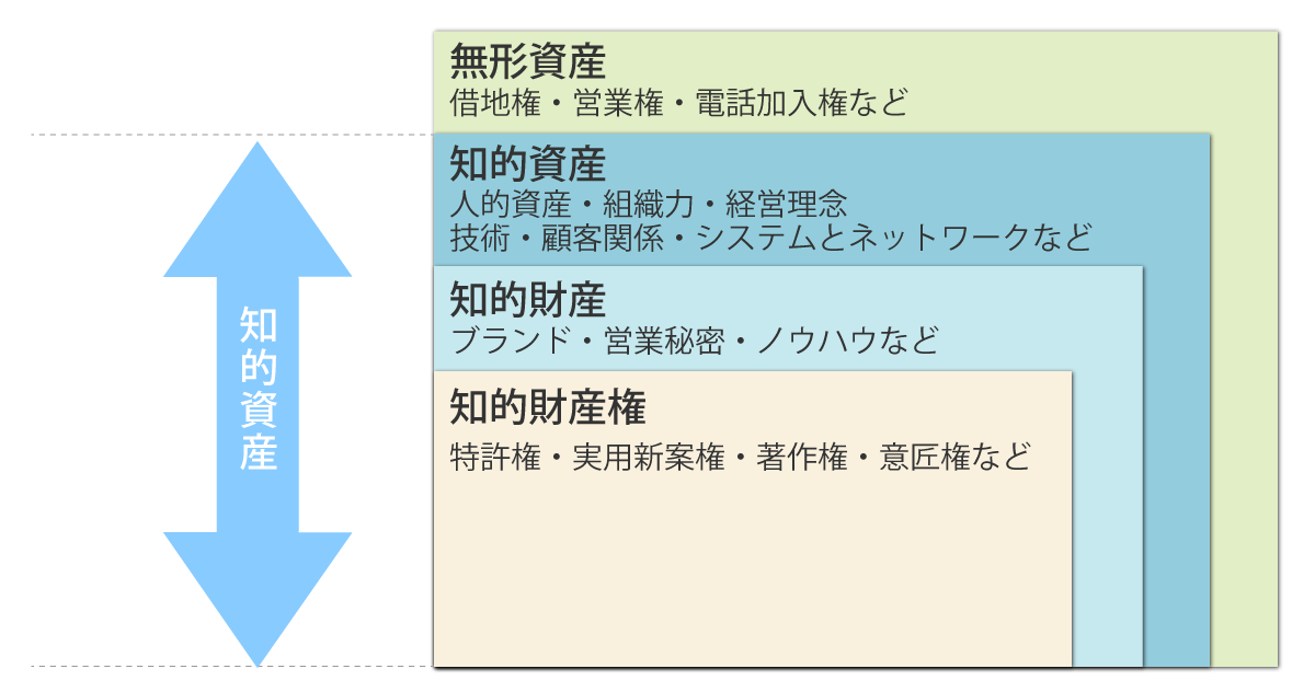 知的財産の説明図